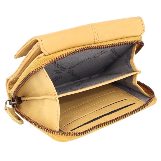 Greenland Nature Nature Soft Porte-monnaie RFID cuir 13 cm