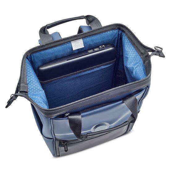 Delsey Paris Turenne Soft Daypack Protection RFID 39 cm Compartiment pour ordinateur portable