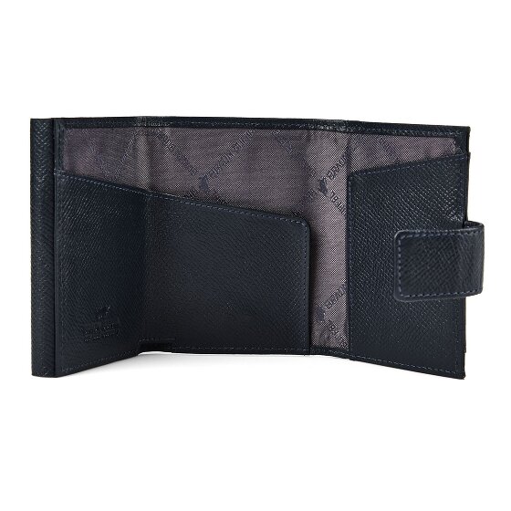 Braun Büffel Robin Étui pour cartes de crédit Protection RFID Cuir véritable 7.5 cm
