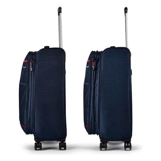 Benzi 5825 4 roues Valise cabine M 67 cm avec soufflet d'extension