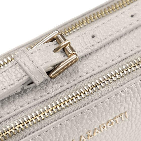 Lazarotti Bologna Leather Sac à bandoulière Camera-Bag en cuir double zip 18 cm