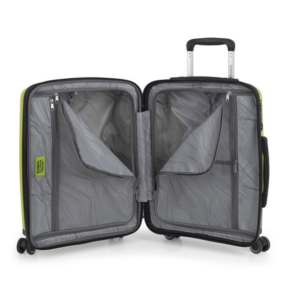 Gabol Shinyuu 4 roulettes Set de valises 3 pièces avec soufflet d'extension