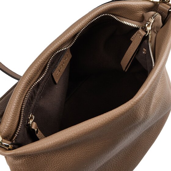 abro Ebony Sac à bandoulière Cuir véritable 30 cm
