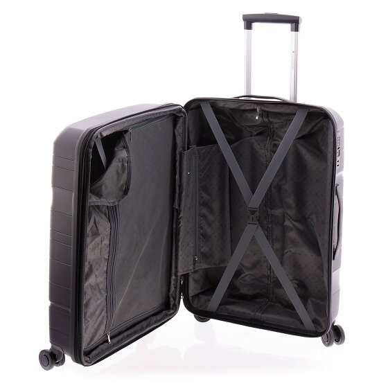 Gladiator 3800 4 roulettes Trolley 67 cm avec soufflet d'extension