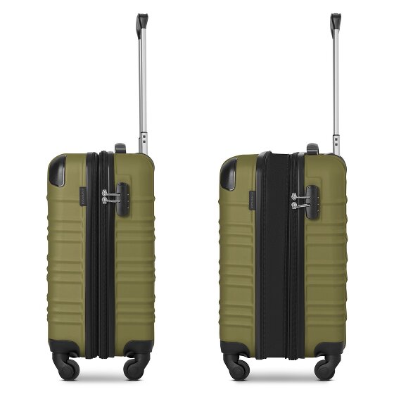 Wenger Amplar Evo 4 roulettes Trolley de cabine S 53 cm avec soufflet d'extension