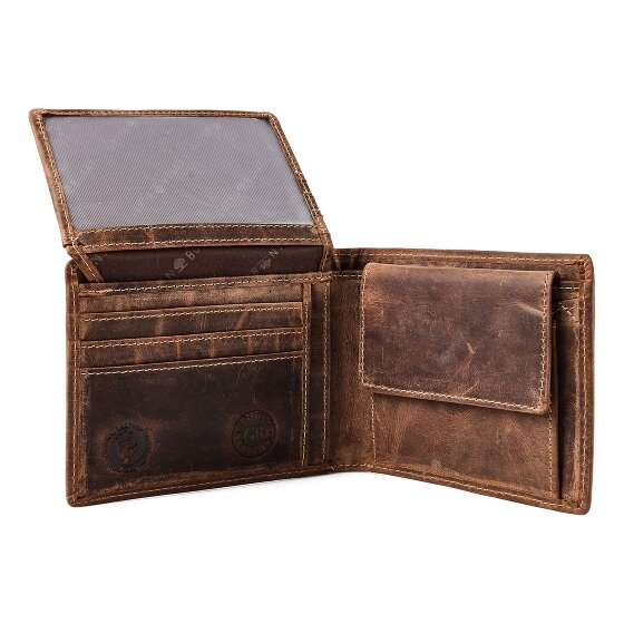 Greenburry Karpfen Porte-monnaie Cuir 12 cm