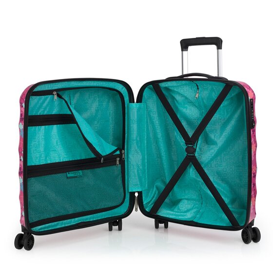 Gabol Clover 4 roulettes Trolley de cabine 55 cm