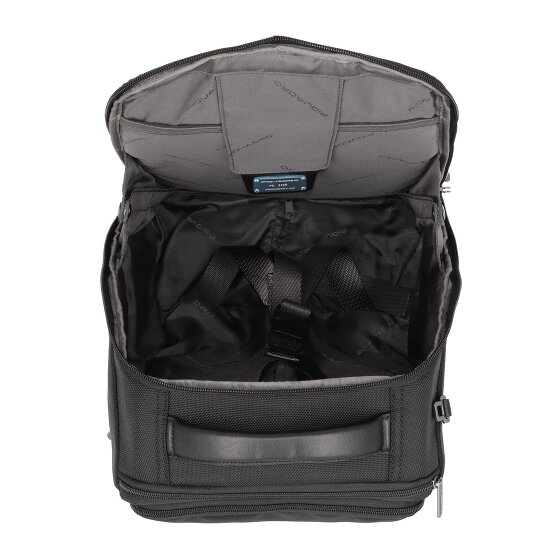 Piquadro Brief 2 roulettes Trolley à dos 40 cm Compartiment pour ordinateur portable