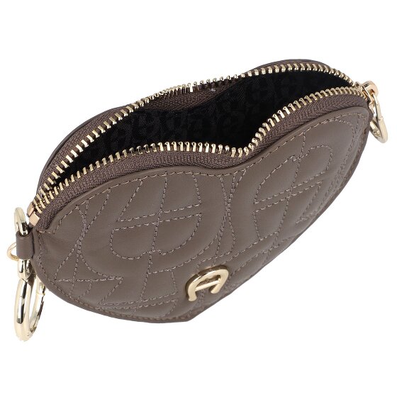 AIGNER Étiquette de sac Diadora en cuir 12 cm