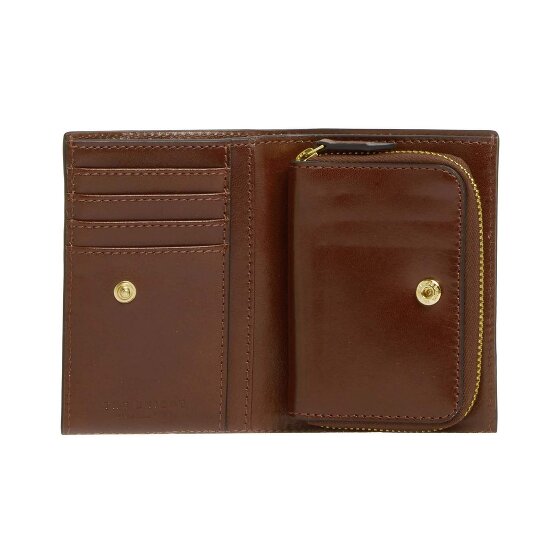 The Bridge Lucrezia Porte-monnaie Protection RFID Cuir véritable 12 cm