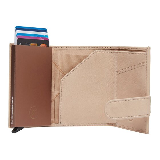 The Chesterfield Brand Iriona Porte-monnaie Protection RFID Cuir véritable 7.5 cm