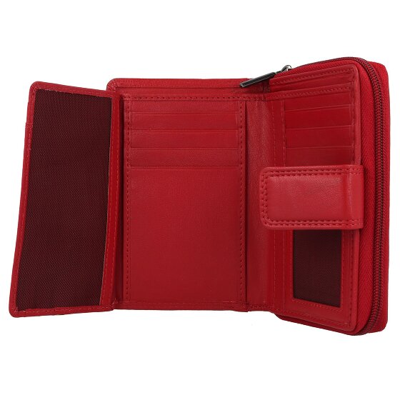 mano Donna Giulia Porte-monnaie en cuir 9 cm