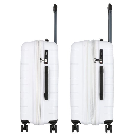 Polestream Strz by Asteroid 4 roulettes Trolley M 64 cm avec soufflet d'extension