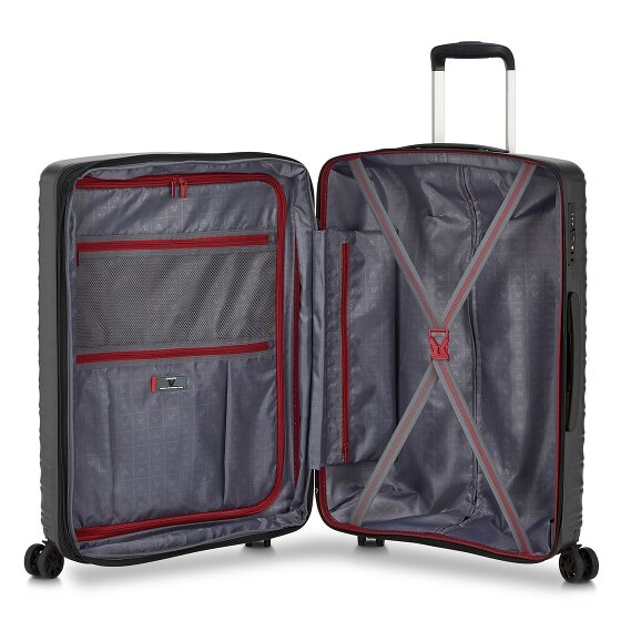 Roncato Wave 4 roues Valise cabine 65 cm '"avec soufflet d''extension"'
