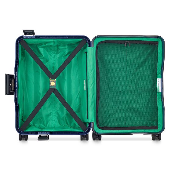 Delsey Paris x United Colors of Benetton Color Block Hardside 4-pouces trolley cabine 55 cm