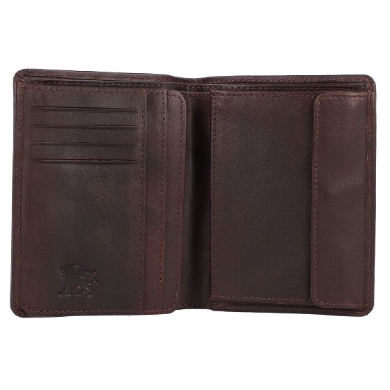 mano Don Luca Porte-monnaie en cuir 10 cm