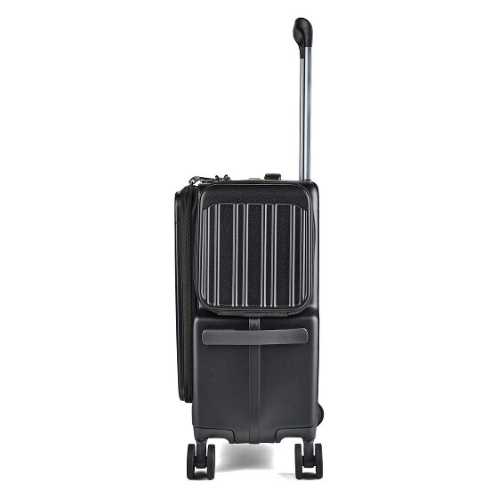 Piquadro PQ-Light 4 roues Valise cabine 55 cm Compartiment ordinateur