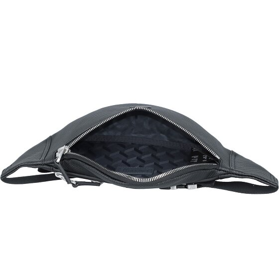 Lacoste Sac banane Chantaco en cuir 26 cm