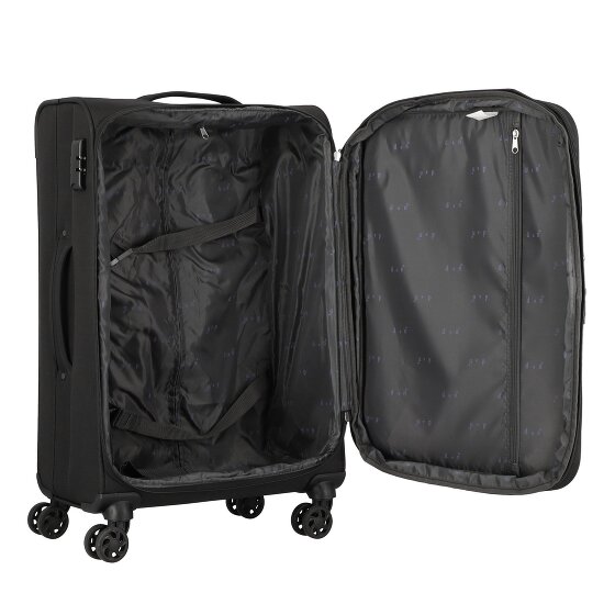 d&n Travel Line 6864 Valise 4 roulettes 66 cm Travel Line 6864 4 roues trolley 66 cm