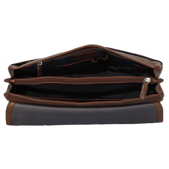 bugatti Romano Porte-documents en cuir 40 cm Compartiment pour ordinateur portable