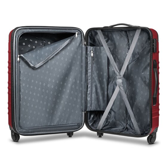 Wenger Amplar Evo 4 roues Valise cabine M 65 cm avec soufflet d'extension