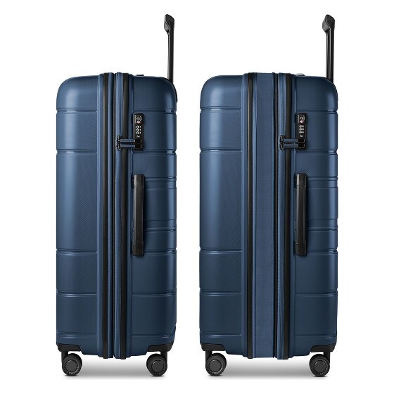 Redolz Essentials 11 4 roues Set de valises 3 pièces avec soufflet d'extension