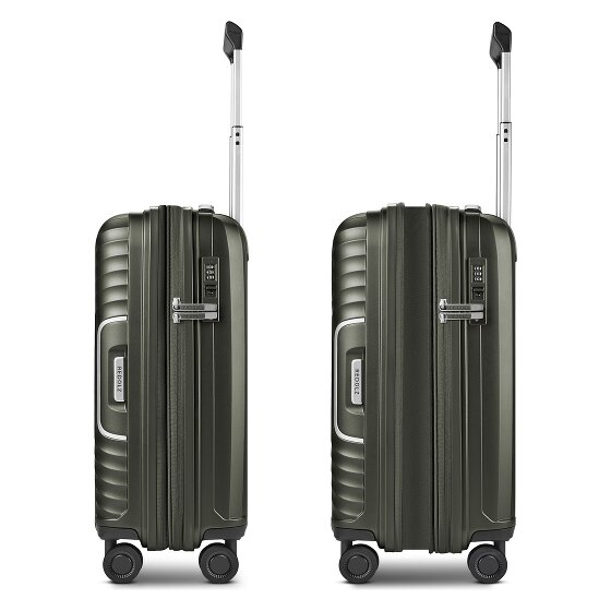 Redolz Essentials 01 4 roues Valise cabine 53 cm '"avec soufflet d''extension"'