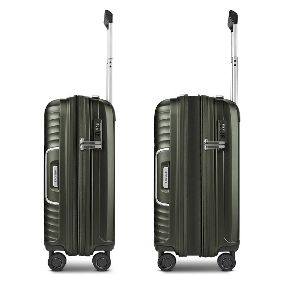 Redolz Essentials 01 4 roues Valise cabine 53 cm avec soufflet d'extension