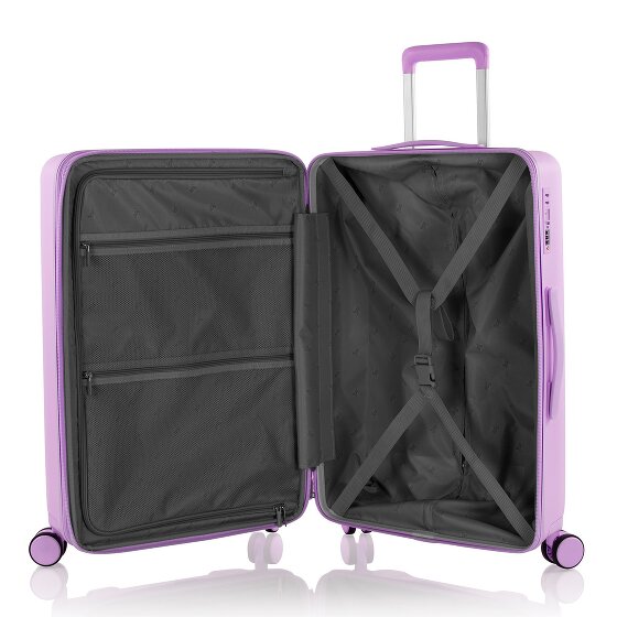 Heys Pastel 4 roulettes Trolley M 66 cm avec soufflet d'extension