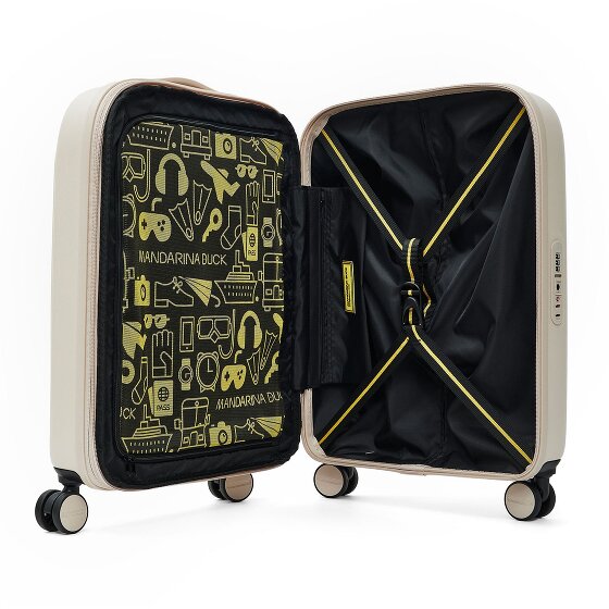 Mandarina Duck Logoduck + 4 roulettes Trolley de cabine S 55 cm