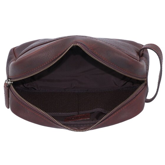 Burkely Antique Avery Trousse de toilette Cuir 25 cm