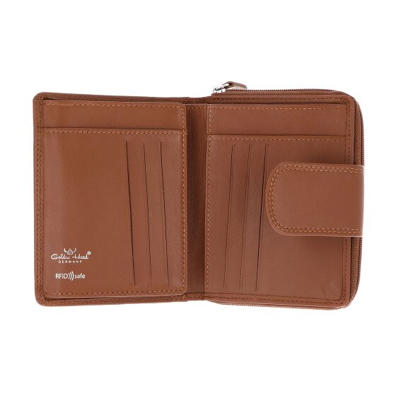 Golden Head Porte-monnaie Polo RFID en cuir 12,5 cm