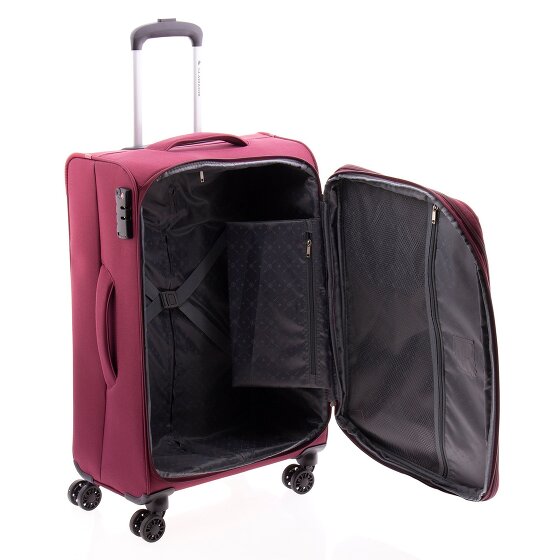 Gladiator 3700 4 roulettes Trolley 66 cm avec soufflet d'extension