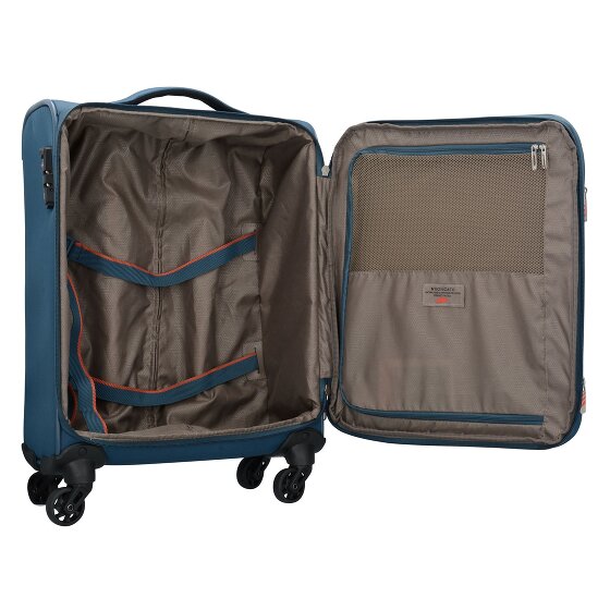 Roncato Speed 4 roues Valise cabine S 55 cm avec soufflet d'extension