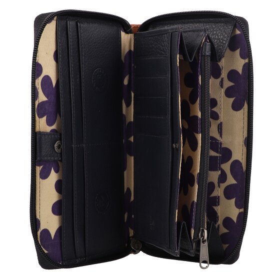 Greenburry Nappa Porte-monnaie Protection RFID Cuir 19.5 cm