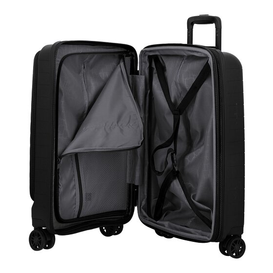 Jump Striper 4 roulettes Trolley de cabine 55 cm avec soufflet d'extension
