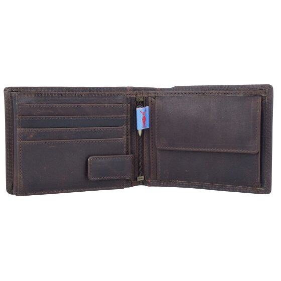 Jack Kinsky Colombo 202 Porte-monnaie en cuir 12 cm