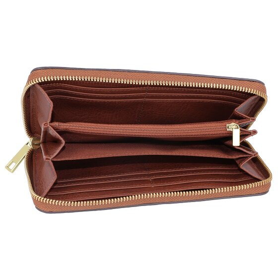 Fossil Logan Porte-monnaie Protection RFID Cuir véritable 19 cm