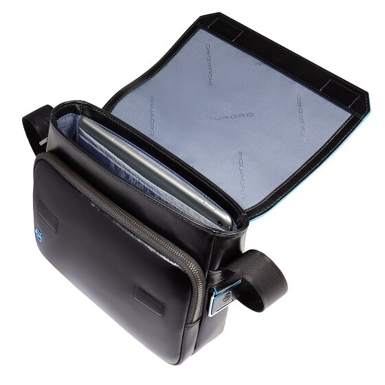 Piquadro Blue Square Messenger Cuir 23 cm