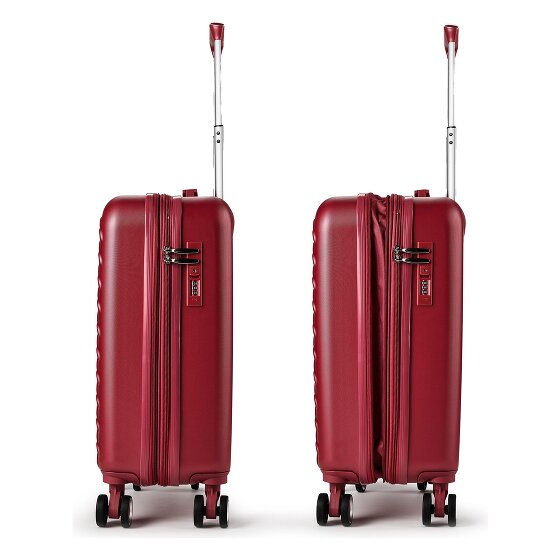 Benzi 5823 4 roues Valise cabine S 53 cm avec soufflet d'extension