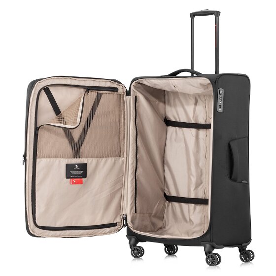 Pack Easy GoUp 4 roulettes Trolley XL 90 cm avec soufflet d'extension