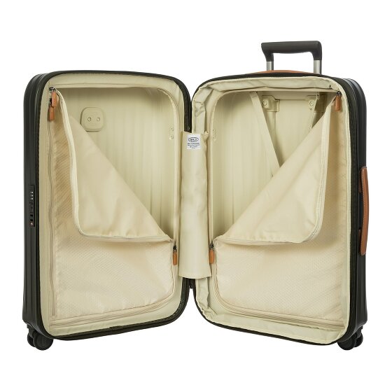 Bric's Taormina 4 roulettes Trolley M 69 cm avec soufflet d'extension