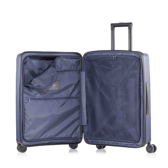 Pack Easy Jet 4 roues Valise cabine M 64 cm avec soufflet d'extension