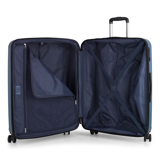 Gabol Montreal 4 roulettes Trolley L 76 cm avec soufflet d'extension