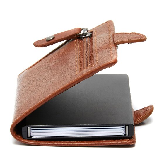 The Chesterfield Brand Baldwin Étui pour cartes de crédit Protection RFID Cuir véritable 6.5 cm