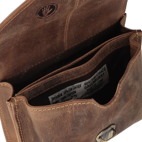 Greenburry Sac banane vintage en cuir 15 cm