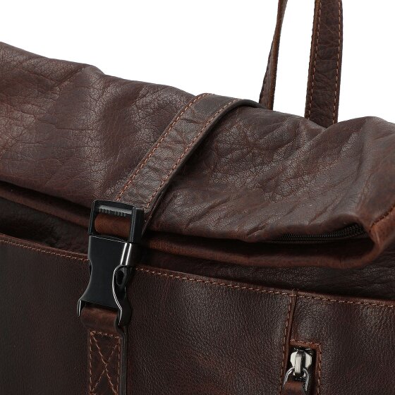 Jack Kinsky Porto Daypack Cuir 43 cm Compartiment pour ordinateur portable