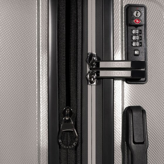 Redolz Essentials 14 4 roulettes Set de valises 3 pièces avec soufflet d'extension