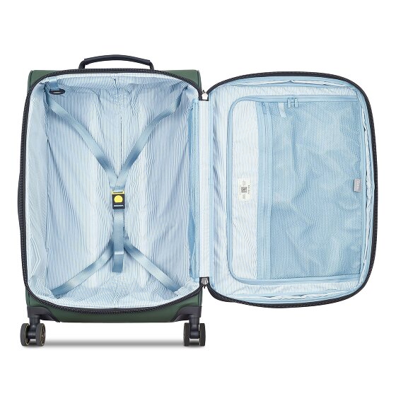 Delsey Paris Turenne Soft 4 roulettes Trolley 68 cm avec soufflet d'extension