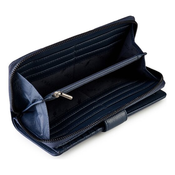 Jack Kinsky Livorno 1026 Porte-monnaie Protection RFID Cuir 9.5 cm